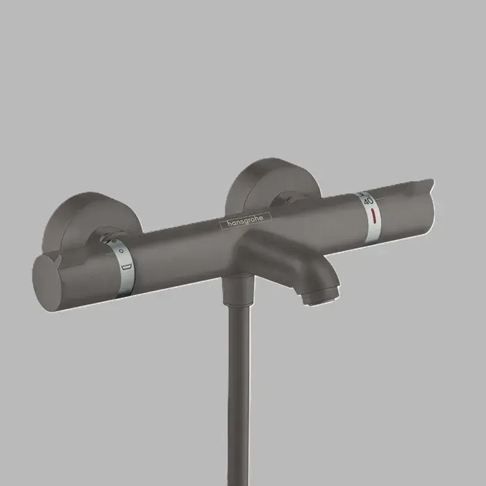 Baterie cada dus termostatata, antracit satinat Hansgrohe Ecostat Comfort 13114340 Promoție