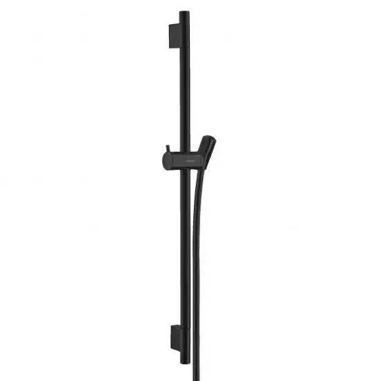 Bara de dus 650 mm, negru mat, Hansgrohe Unica S Puro 28632670 Preț promoțional