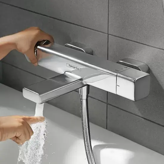Baterie cada dus termostatata, Cool Contact, Hansgrohe Ecostat E 15774000 Doar azi