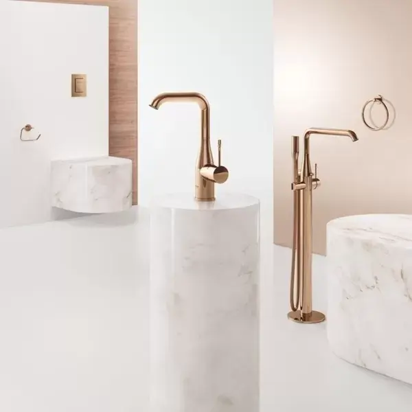 Baterie lavoar cu ventil marimea L Grohe Essence cupru (warm sunset) 32628DA1 Livrare expres