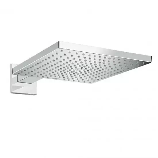 Ultima șansă Set de dus cu para fixa si brat, montaj pe perete, 30x30 cm, Hansgrohe Raindance E 300 Air 26238000