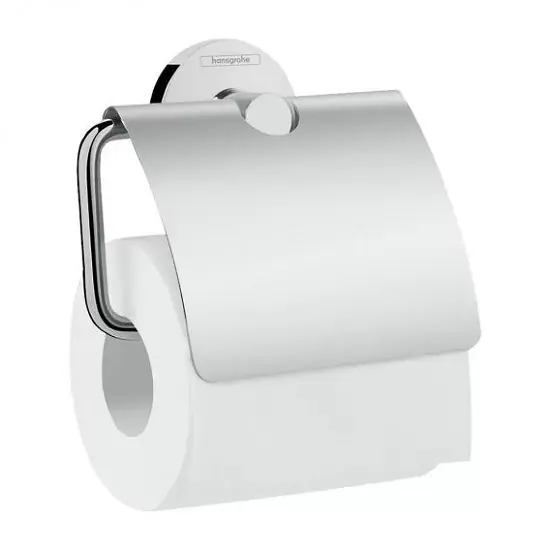 Suport hartie igienica cu aparatoare Hansgrohe Logis Universal 41723000 Preț redus