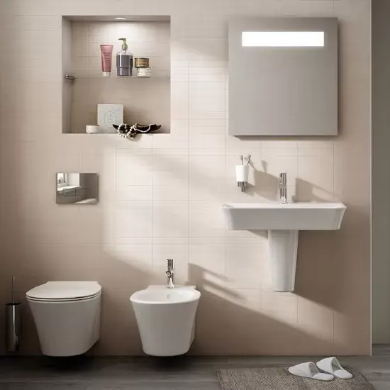 Reducere extra Semipiedestal lavoar Ideal Standard Connect Air Cube E074801