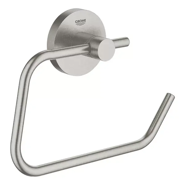 Suport hartie igienica Grohe Essentials crom mat (supersteel) 40689DC1 Ofertă de sezon