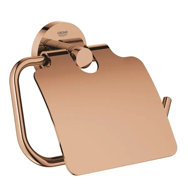 Lichidare de stoc Suport hartie igienica Grohe Essentials cupru (warm sunset) 40367DA1
