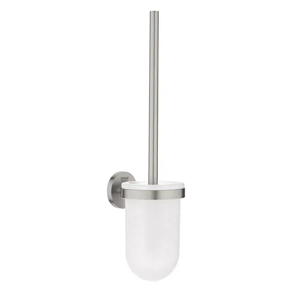 Expediere rapidă Set perie wc cu suport Grohe Essentials crom mat (supersteel) 40374DC1