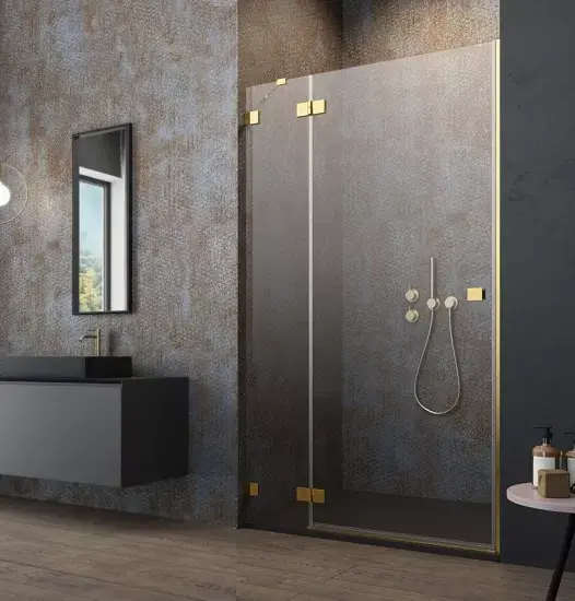 Ofertă limitată Usa de nisa pivotanta, Radaway Essenza Pro Gold DWJ