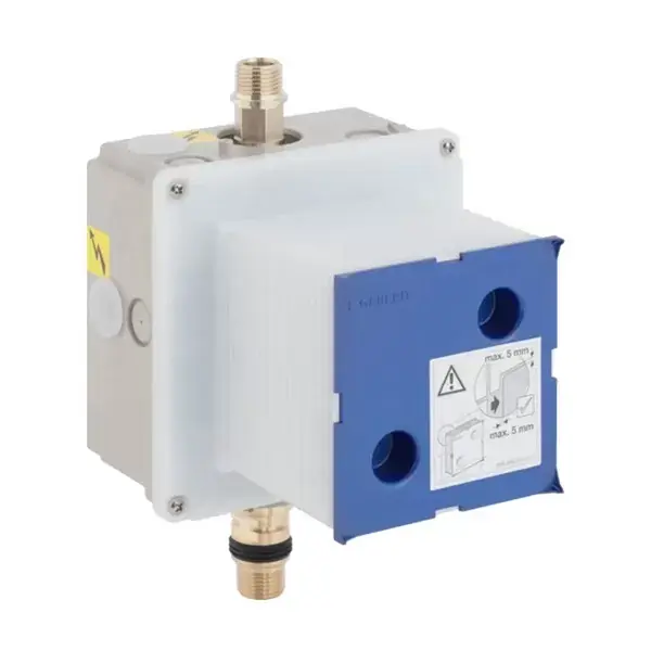 Kit de instalare cu niplu din alama, pentru sistem de comanda a spalarii pentru pisoar Universal, Geberit 116.004.00.1 Nu rata