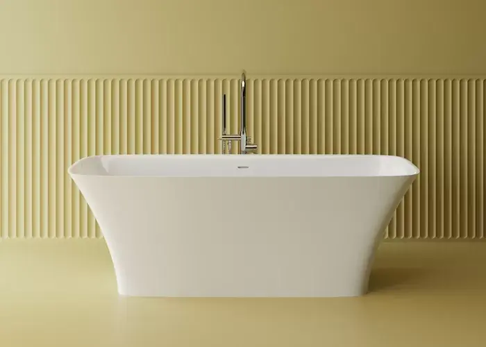 Expediere rapidă Cada de baie freestanding, marmura compozit, Cast Marble Corsica MRM630469171103