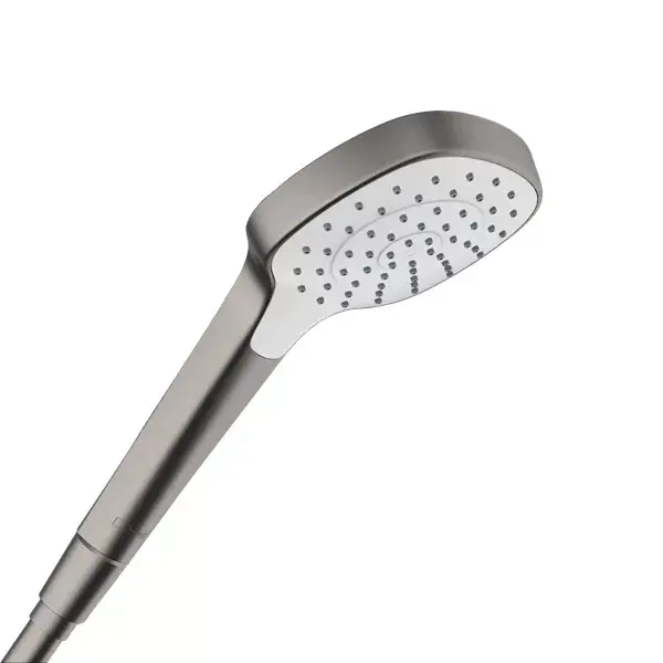 Para de dus mobila 110, 1 Jet, antracit satinat (brushed black chrome), Hansgrohe Croma E 26814340 Plată sigură