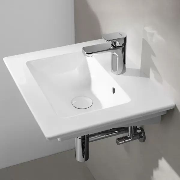 Disponibil imediat Lavoar suspendat, dreptunghiular 50 cm, alb, Villeroy & Boch Venticello 41245001