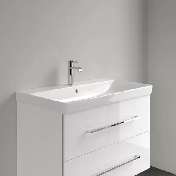 Lavoar suspendat, dreptunghiular 80 cm, alb, Villeroy & Boch Avento 41568001 Bestseller