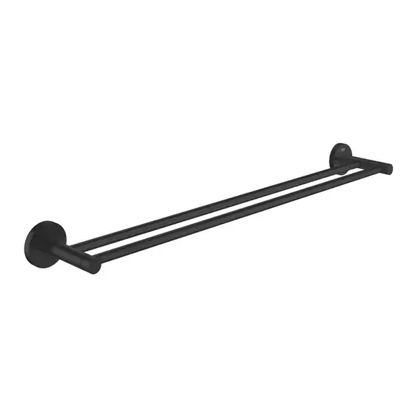 Mai ieftin Suport prosop dublu 60 cm, negru (phantom black), Grohe Essentials 1024732430