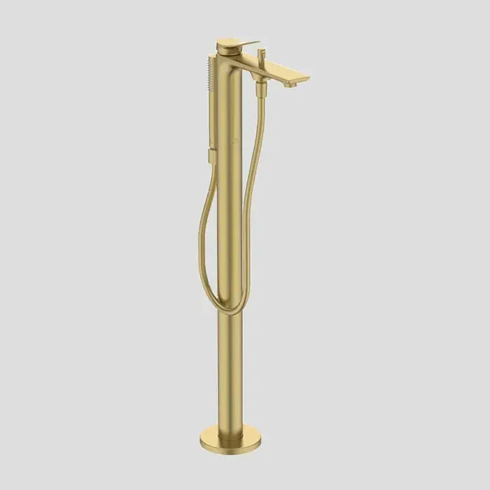 Ofertă limitată Baterie cada dus freestanding, auriu mat (brushed gold), Ideal Standard Conca BD460A2
