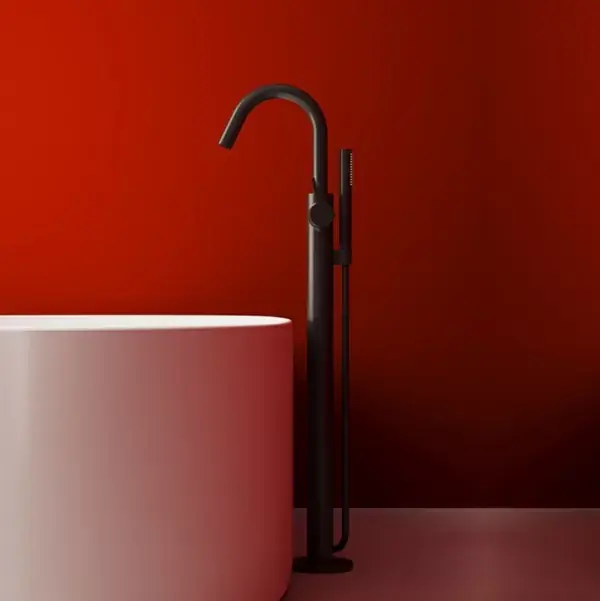Cumpărături sigure Baterie cada dus freestanding, gri magnetic (magnetic grey), Ideal Standard Joy BD461A5