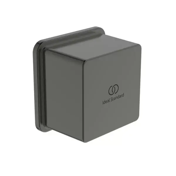Conector Fixfit patrat, gri magnetic (magnetic grey), Ideal Standard Conca BC772A5 Super ofertă