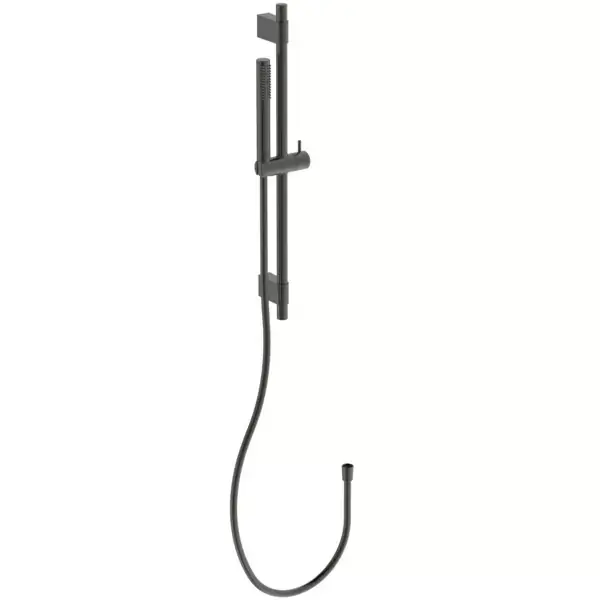 Set de dus cu para bara 60 cm si furtun, gri magnetic (magnetic grey), Ideal Standard Idealrain Stick A7616A5 Chilipir
