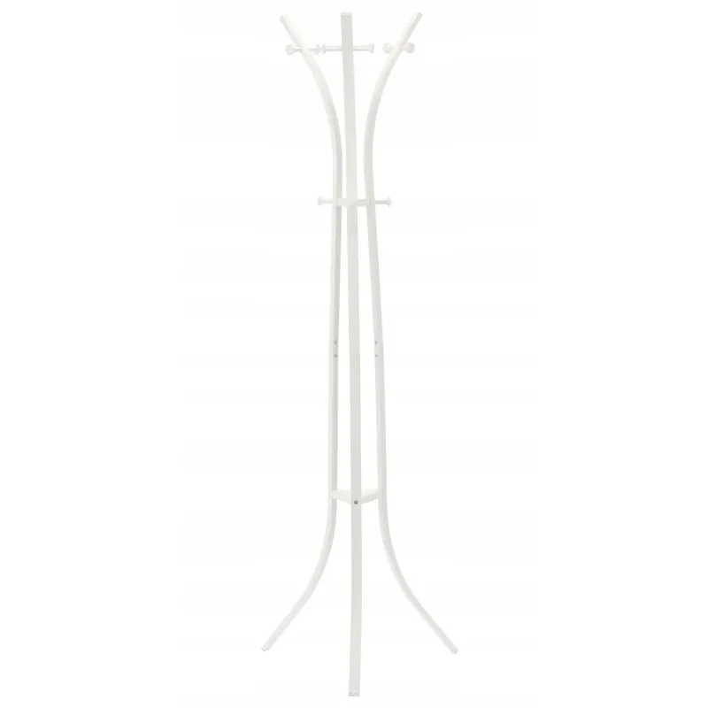 Cuier hol metalic 170 cm, design minimalist, alb Ofertă de sezon