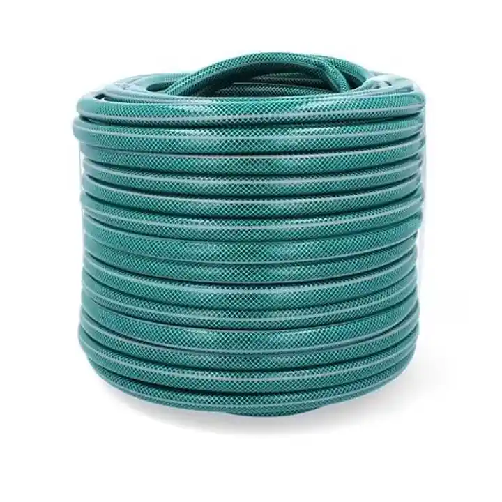 Furtun gradina armat Premium, 3/4″ diametru, 30 m, protectie UV, 8 bar presiune, 4 straturi, verde Discount