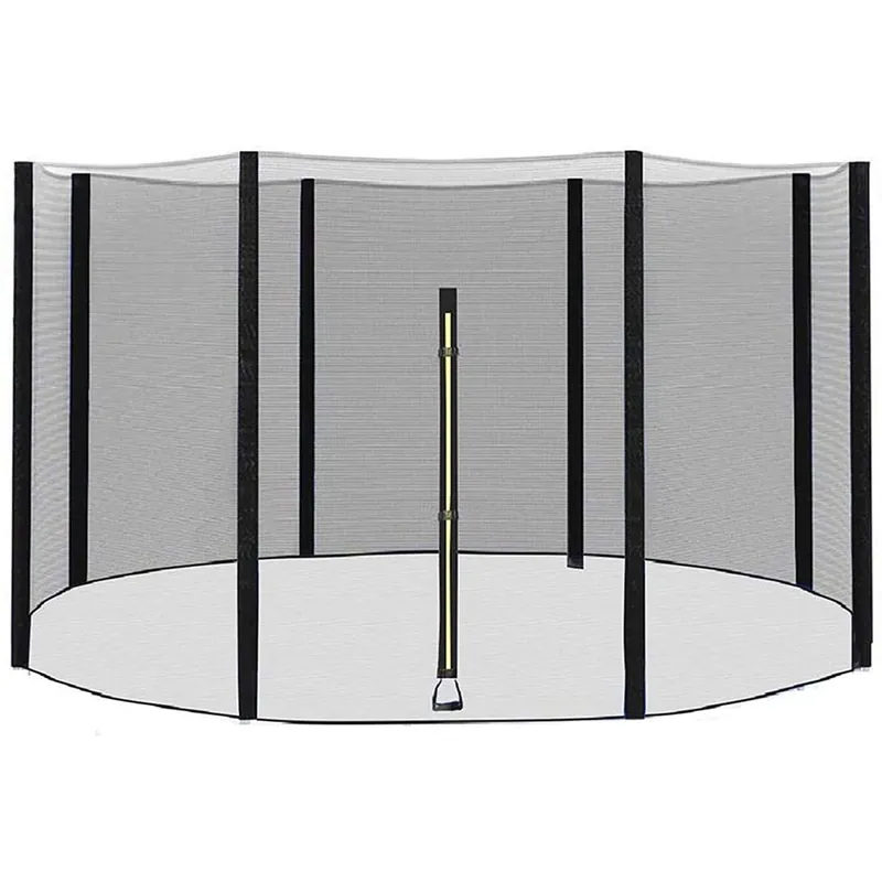 Doar azi Plasa de siguranta si protectie pentru trambuline, 305 cm, inaltime 180 cm, cu 6 stalpi exteriori