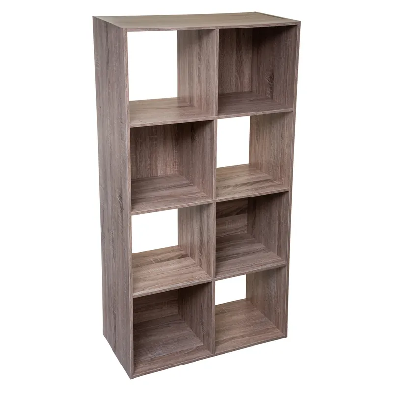 Bestseller Biblioteca 5Five Mix n’Modul cu 8 compartimente, finisaj natural, 67x32x134 cm, bej