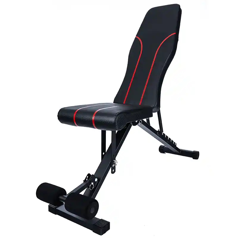 RESIGILAT Banca multifunctionala antrenament fitness, spatar reglabil 7 trepte, sarcina maxima 200 kg Retur ușor