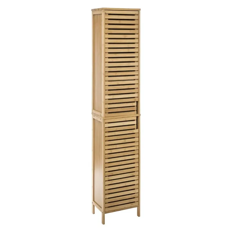 Ofertă specială Etajera 5Five Sicela cu 5 rafturi, bambus, 33x28x168 cm, natur