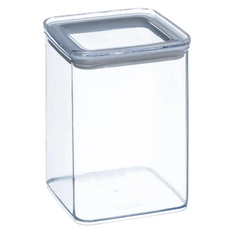 Bestseller Cutie depozitare patrata 5Five PS, 1 litru, 10x10x14 cm, transparent
