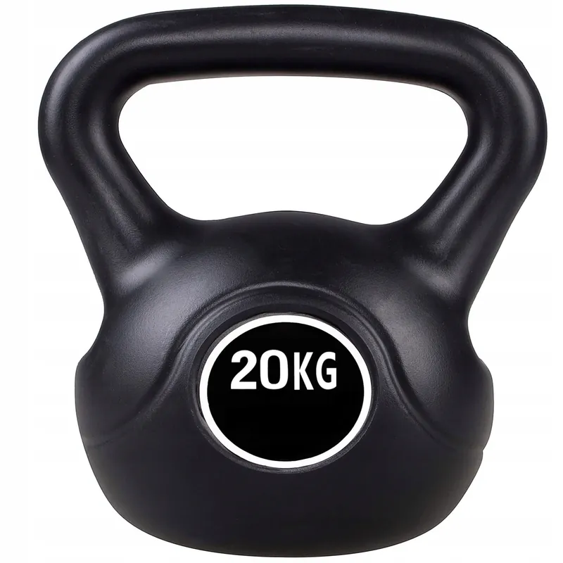 Mai ieftin Gantera Kettlebell 20kg Neagra