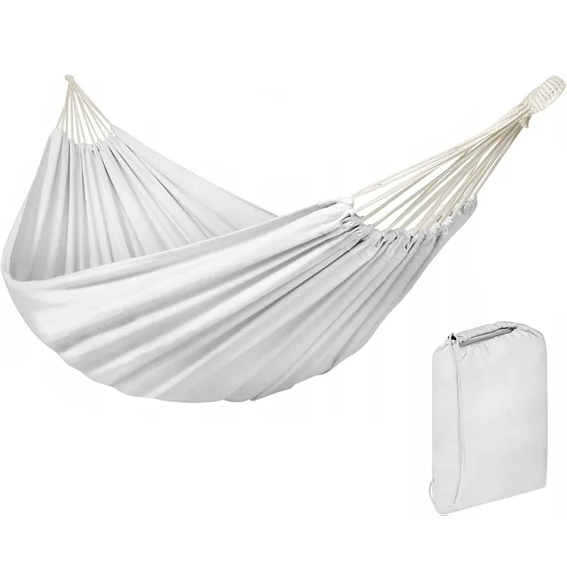 Hamac doua persoane, Sersimo, 200×150 cm, 200kg, gri Nu rata