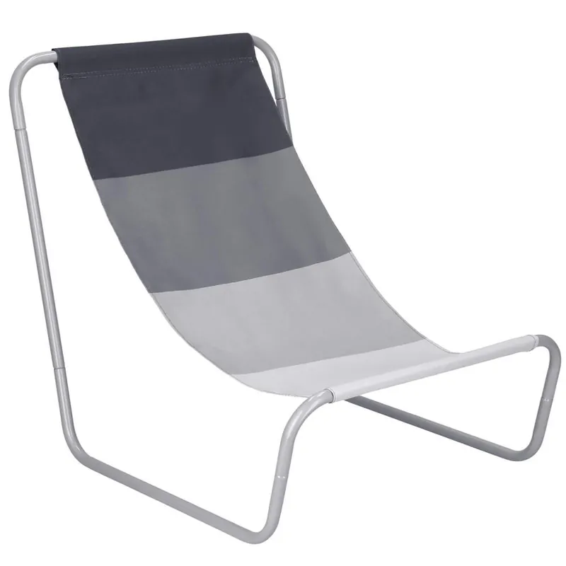 Cumpără acum Scaun de plaja Sersimo GC055, pliabil, 90kg, 52x88cm, gri