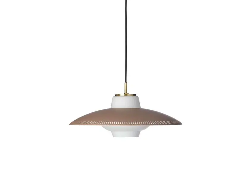 Ultima șansă Opal Shade Lustră Pendul Light Hazel Brown - Warm Nordic