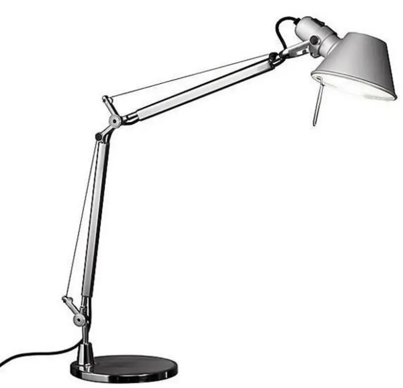 Retur gratuit Tolomeo Veioză Matte Alu cu Aluminium Base - Artemide