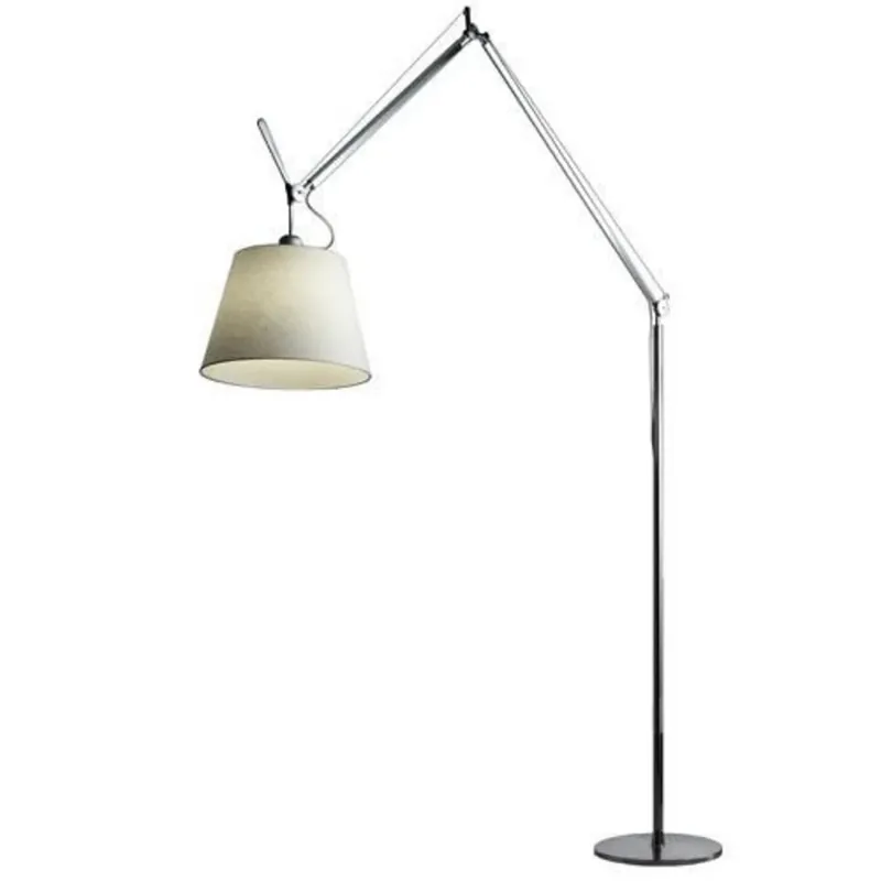 Lampadar Tolomeo Mega Ø36, bej/negru, dimabil - Artemide Chilipir