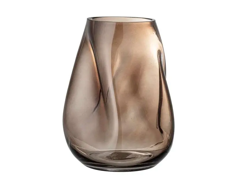 Reduceri Vaza Ingolf Brown Glass - Bloomingville