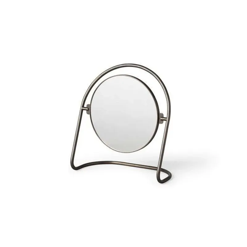 Oglindă de masă Nimbus, bronz, înălțime 26 cm - Audo Nu rata