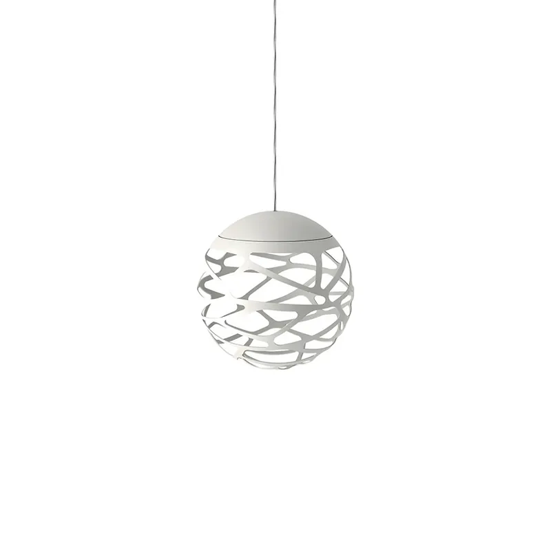 Retur gratuit Kelly Cluster Sphere Lustră Pendul White - Lodes