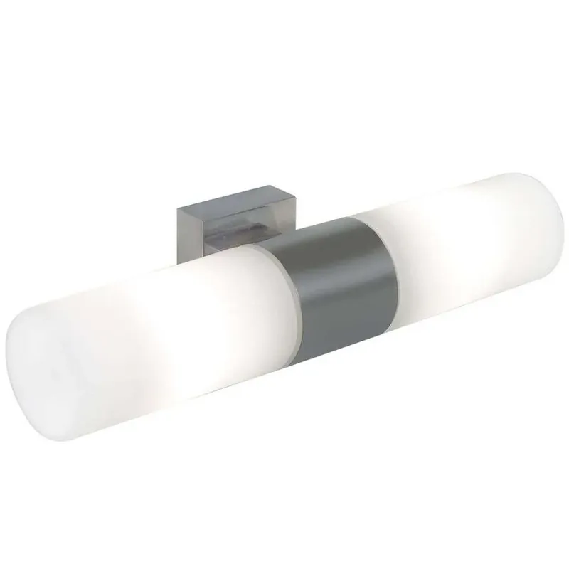 Discount Tangens Double Aplică de Perete Brushed Steel - Nordlux