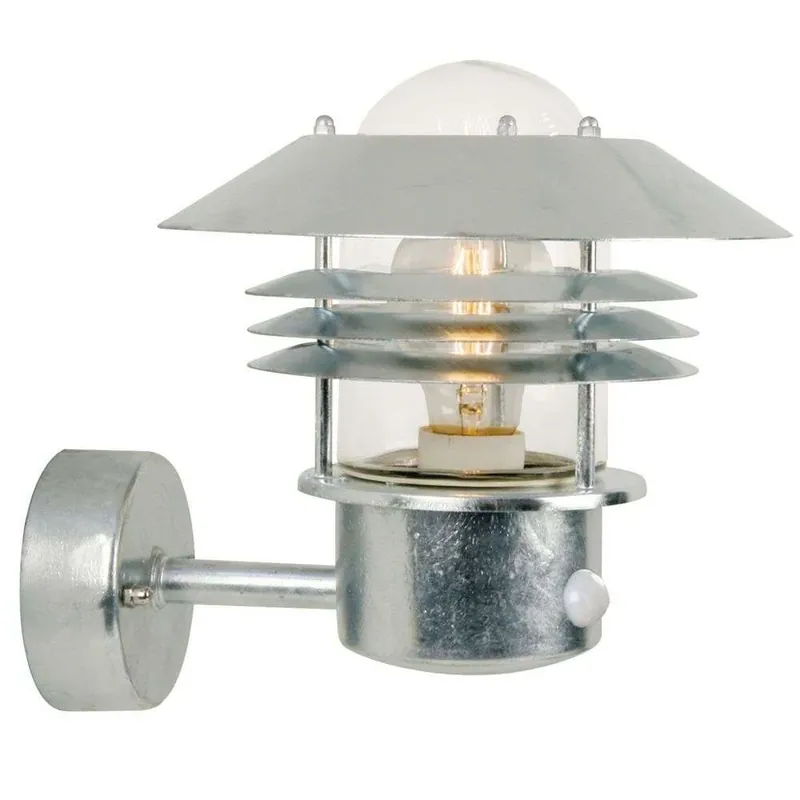 Vejers Aplică de Perete w/Sensor Galvanised - Nordlux Bestseller