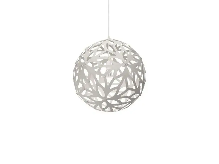 Floral Lustră Pendul Ø60 White 2 Sides - David Trubridge Reducere extra