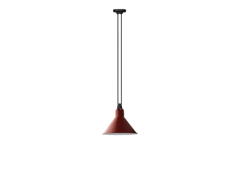 322 L Lustră Pendul Conic Red - Lampe Gras Ofertă specială