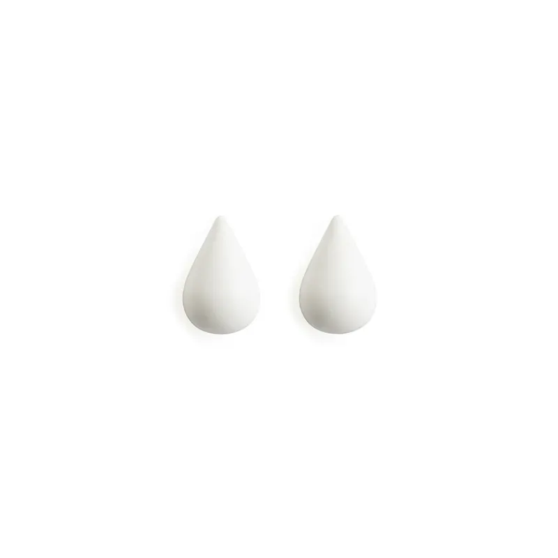 Premium Dropit Cârlig pentru haine 2 pcs. Small White - Normann Copenhagen