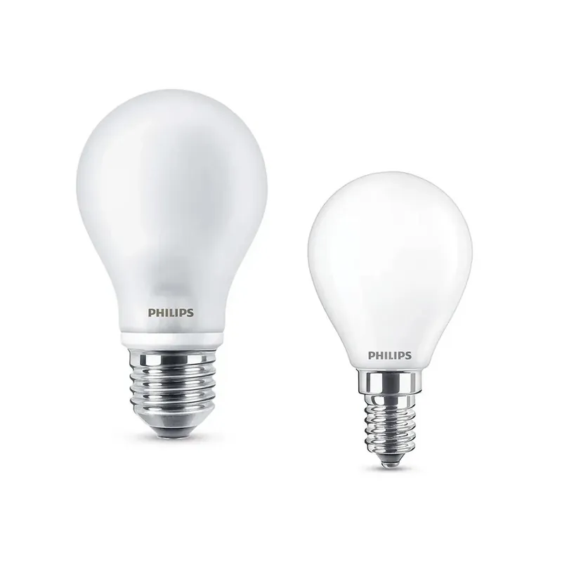 Retur gratuit Becuri LED 1x 806lm E27 + 1x 250lm E14 - Philips