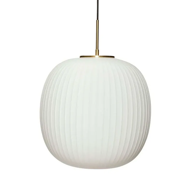 Serene Lustră Pendul Ø42 Opal/Brass - Hübsch Vezi acum