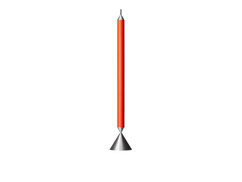 Ofertă specială Apollo 59 Lustră Pendul Red Orange/Aluminium - Pholc