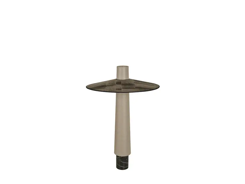 Plată securizată Lampadar Thésée, grafit, înălțime 107 cm - Forestier