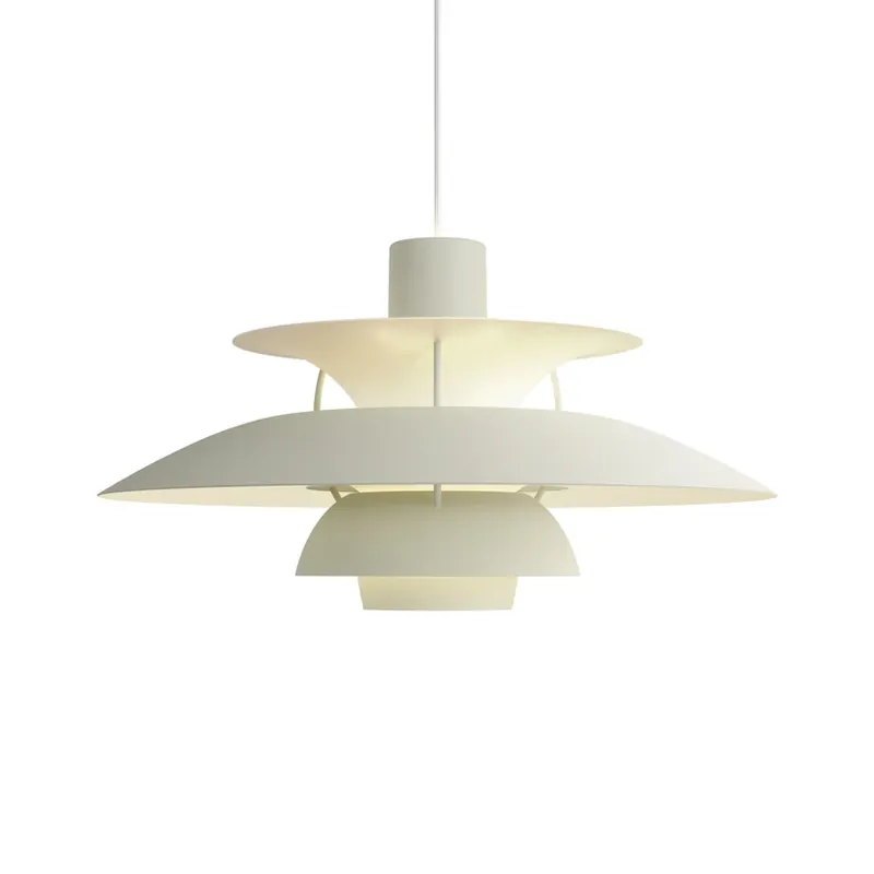 PH 5 Lustră Pendul Monochrome Pale Pewter - Louis Poulsen Premium
