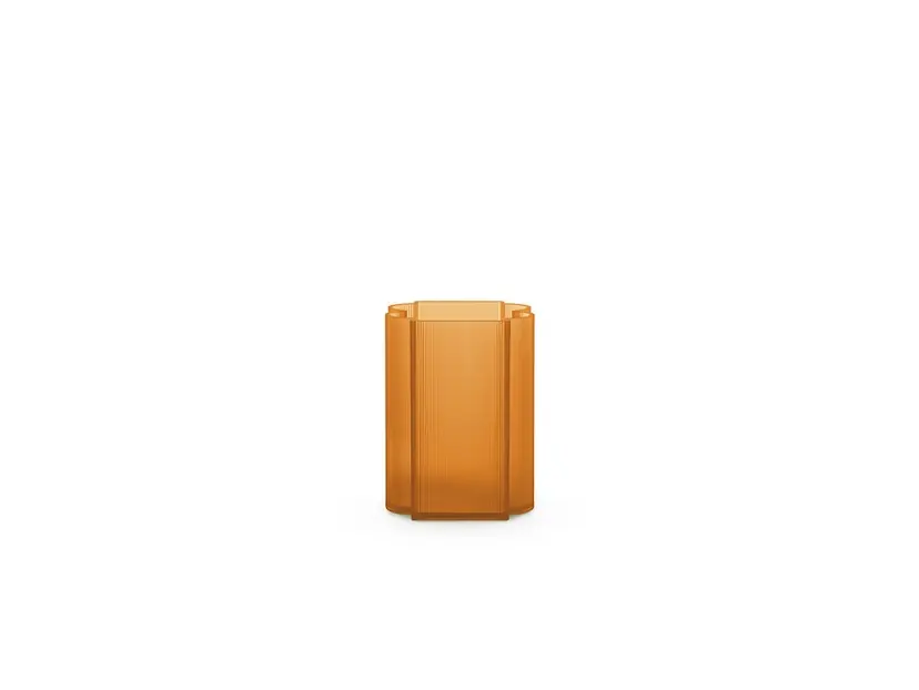 Okra Vase Low Orange - Kartell Plată sigură