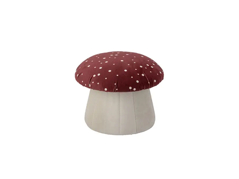 Lue Pouf Red - Bloomingville Ofertă limitată