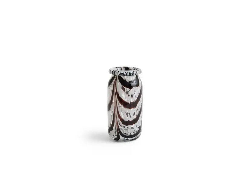 Splash Vase Roll Neck XS-Small Coffee/White - Hay Preț mic